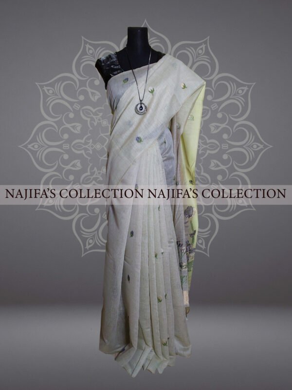 Exclusive Indian Toshor Tantu Saree
