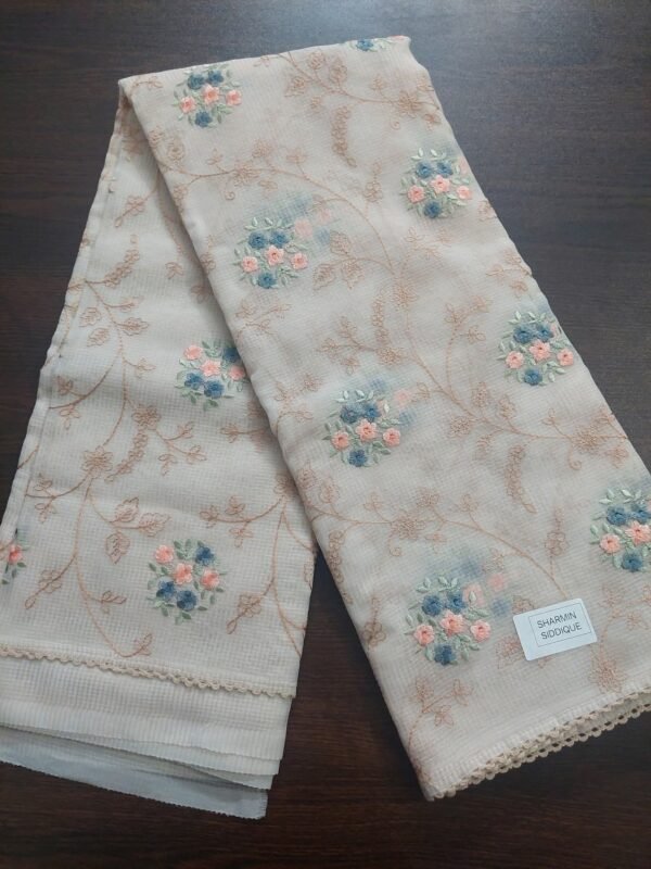 Embroidery Supernet Kota Saree